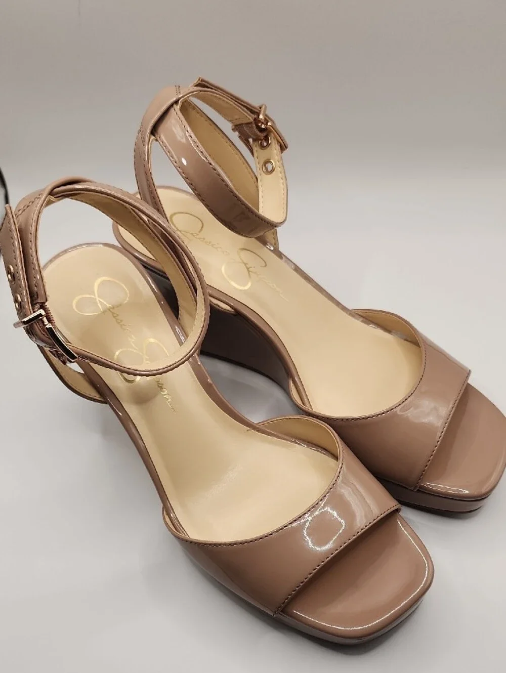 Jessica Simpson patent finish